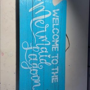 Cute blue signs